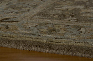 Momeni Zarin ZR-02 Mocha Area Rug Corner Shot