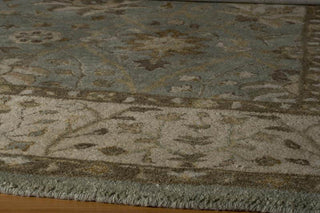 Momeni Zarin ZR-04 Jade Area Rug Corner Shot