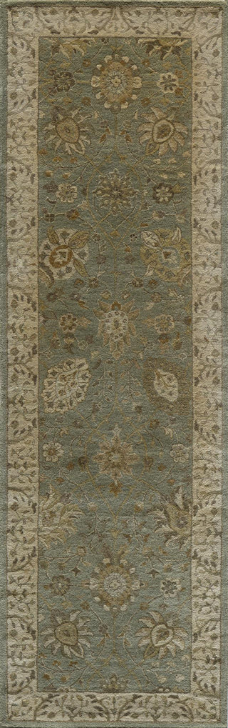 Momeni Zarin ZR-04 Jade Area Rug Closeup