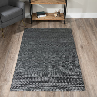 Dalyn Zen ZE1 Black Area Rug