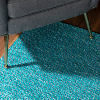 Dalyn Zen ZE1 Teal Area Rug