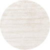 Chandra Zeal ZEA-20600 White Area Rug Round