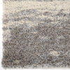Orian Rugs Super Shag Zebrawood Grey Area Rug Close up