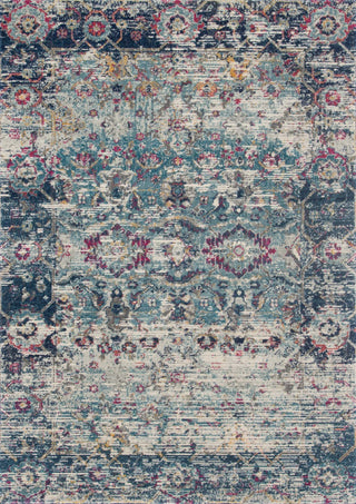 Loloi Zehla ZL-03 Teal/Indigo Area Rug main image