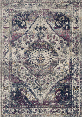 Loloi Zehla ZL-05 Ivory/Berry Area Rug main image