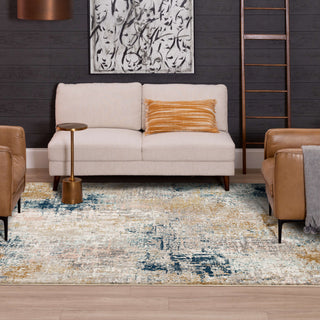 Karastan Rendition Zelig Dim Grey Area Rug by Stacy Garcia Lifestyle Image