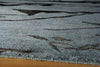 Momeni Zen ZEN-2 Slate Area Rug Corner Shot