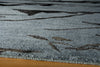 Momeni Zen ZEN-2 Slate Area Rug Closeup