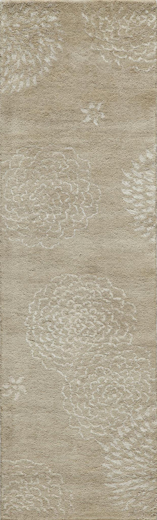 Momeni Zen ZEN-3 Beige Area Rug Closeup