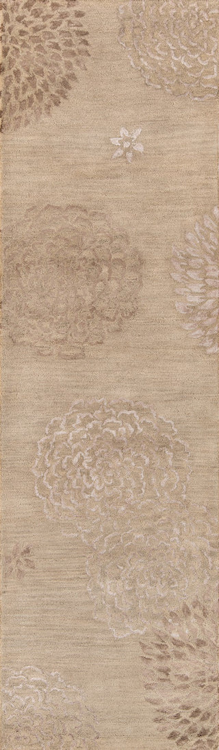 Momeni Zen ZEN-3 Beige Area Rug