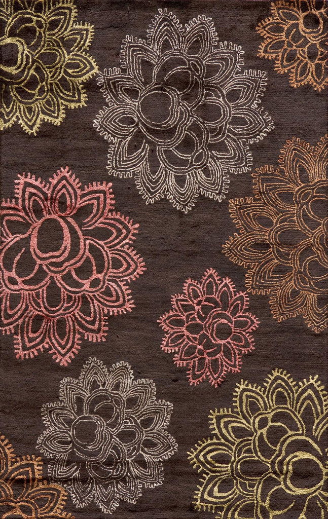 Momeni Zen ZEN-4 Aubergine Area Rug main image