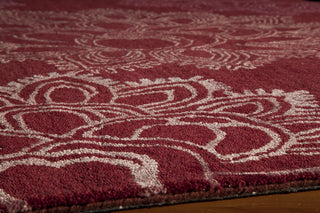 Momeni Zen ZEN-4 Magenta Area Rug Closeup