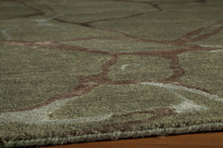 Momeni Zen ZEN-5 Sage Area Rug Closeup