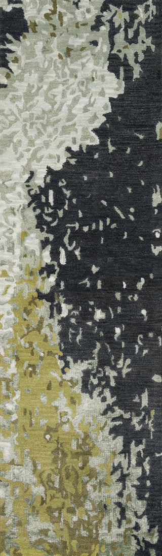 Momeni Zen ZEN-9 Green Area Rug Closeup