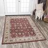 Rizzy Zenith ZH7059 Red Area Rug Corner Image