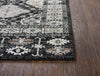 Rizzy Zenith ZH7077 Black Area Rug Detail Image