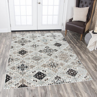 Rizzy Zenith ZH7082 Ivory Area Rug Corner Image