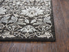 Rizzy Zenith ZH7083 Black Area Rug Detail Image