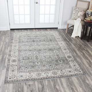 Rizzy Zenith ZH7093 Gray Area Rug Corner Image