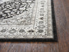 Rizzy Zenith ZH7100 Black Area Rug Detail Image