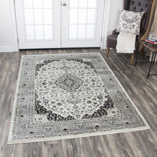 Rizzy Zenith ZH7102 Ivory Area Rug Corner Image