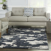 Zermatt ZER01 Blue/Grey Area Rug by Nourison