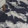 Zermatt ZER01 Blue/Grey Area Rug by Nourison