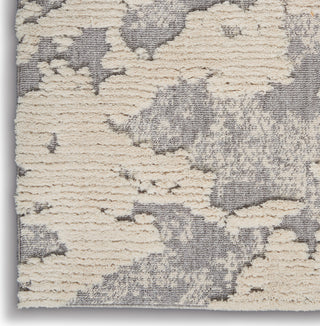 Zermatt ZER01 Ivory/Grey Area Rug by Nourison