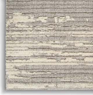 Zermatt ZER02 Grey/Ivory Area Rug by Nourison