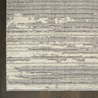 Zermatt ZER02 Grey/Ivory Area Rug by Nourison