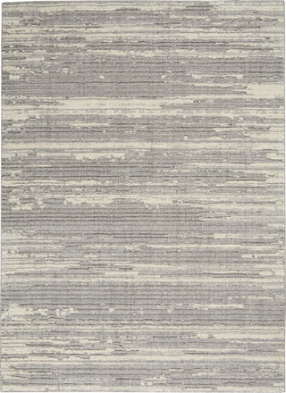 Zermatt ZER02 Grey/Ivory Area Rug by Nourison