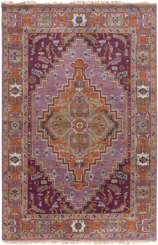 Surya Zeus ZEU-7820 Eggplant Area Rug 5'6'' x 8'6''