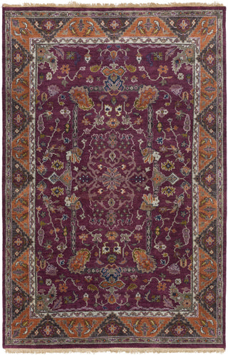 Surya Zeus ZEU-7821 Eggplant Area Rug 5'6'' x 8'6''