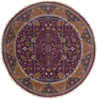 Surya Zeus ZEU-7821 Eggplant Area Rug 8' Round