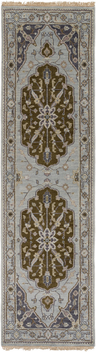 Surya Zeus ZEU-7823 Slate Area Rug 2'6'' x 8' Runner