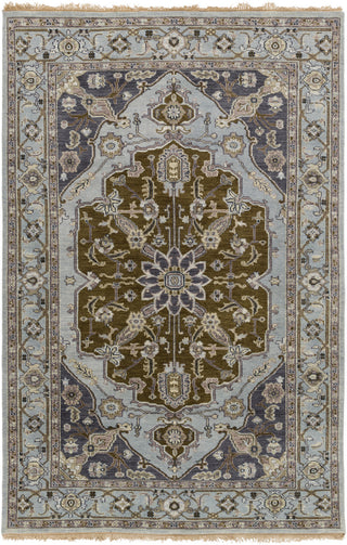 Surya Zeus ZEU-7823 Slate Area Rug 5'6'' x 8'6''