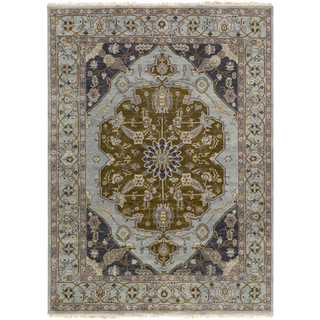 Surya Zeus ZEU-7823 Slate Area Rug 8' x 11'