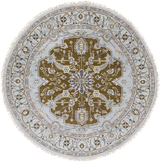 Surya Zeus ZEU-7823 Slate Area Rug 8' Round