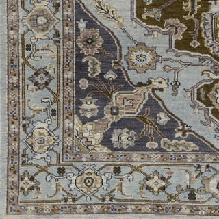 Surya Zeus ZEU-7823 Slate Hand Knotted Area Rug Sample Swatch