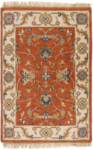 Surya Zeus ZEU-7824 Burnt Orange Area Rug 2' x 3'