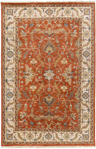 Surya Zeus ZEU-7824 Burnt Orange Area Rug 5'6'' x 8'6''