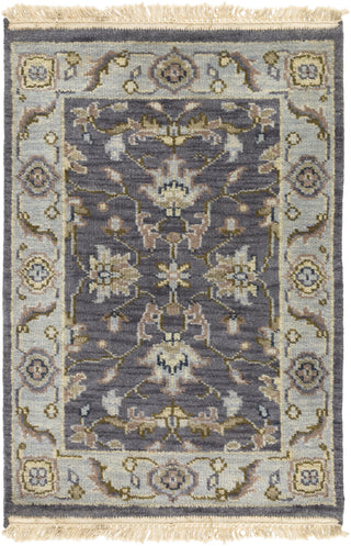 Surya Zeus ZEU-7825 Charcoal Area Rug 2' x 3'