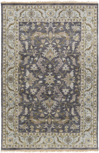 Surya Zeus ZEU-7825 Charcoal Area Rug 5'6'' x 8'6''