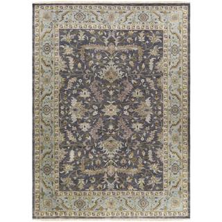 Surya Zeus ZEU-7825 Charcoal Area Rug 8' x 11'