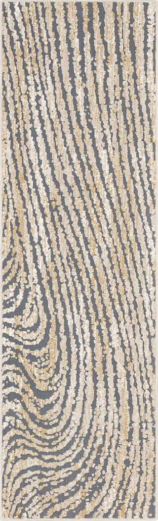 Karastan Rendition Zeus Frost Grey Area Rug by Stacy Garcia Main Image