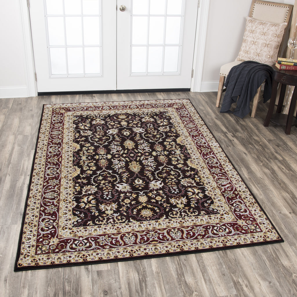 Rizzy Zenith ZH7062 Red Area Rug  Feature