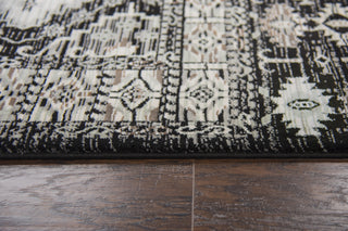 Rizzy Zenith ZH7077 Black Area Rug 