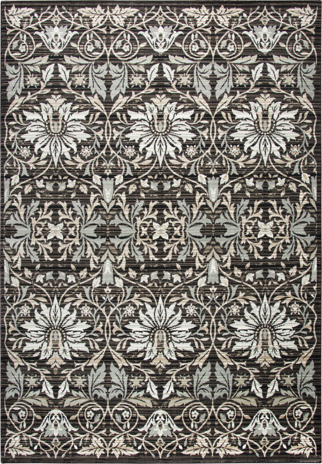 Rizzy Zenith ZH7083 Black Area Rug main image