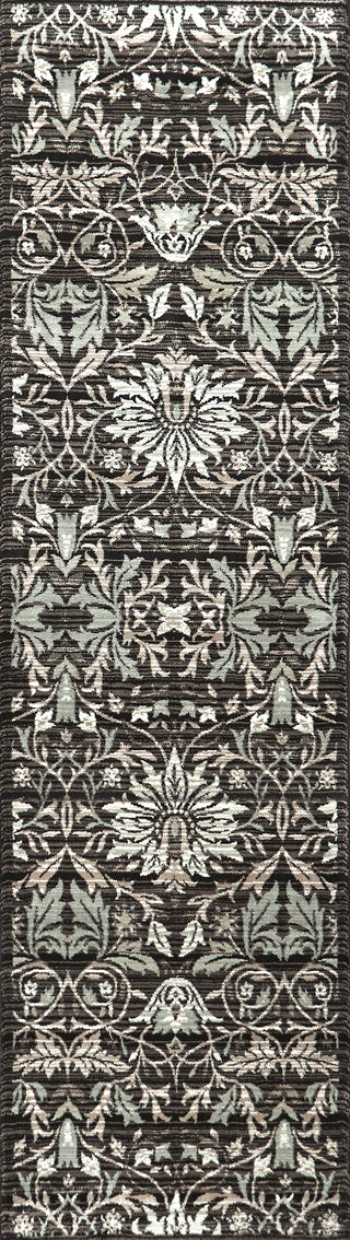 Rizzy Zenith ZH7083 Black Area Rug 