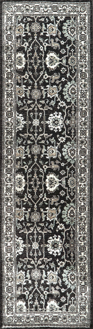 Rizzy Zenith ZH7092 Black Area Rug 